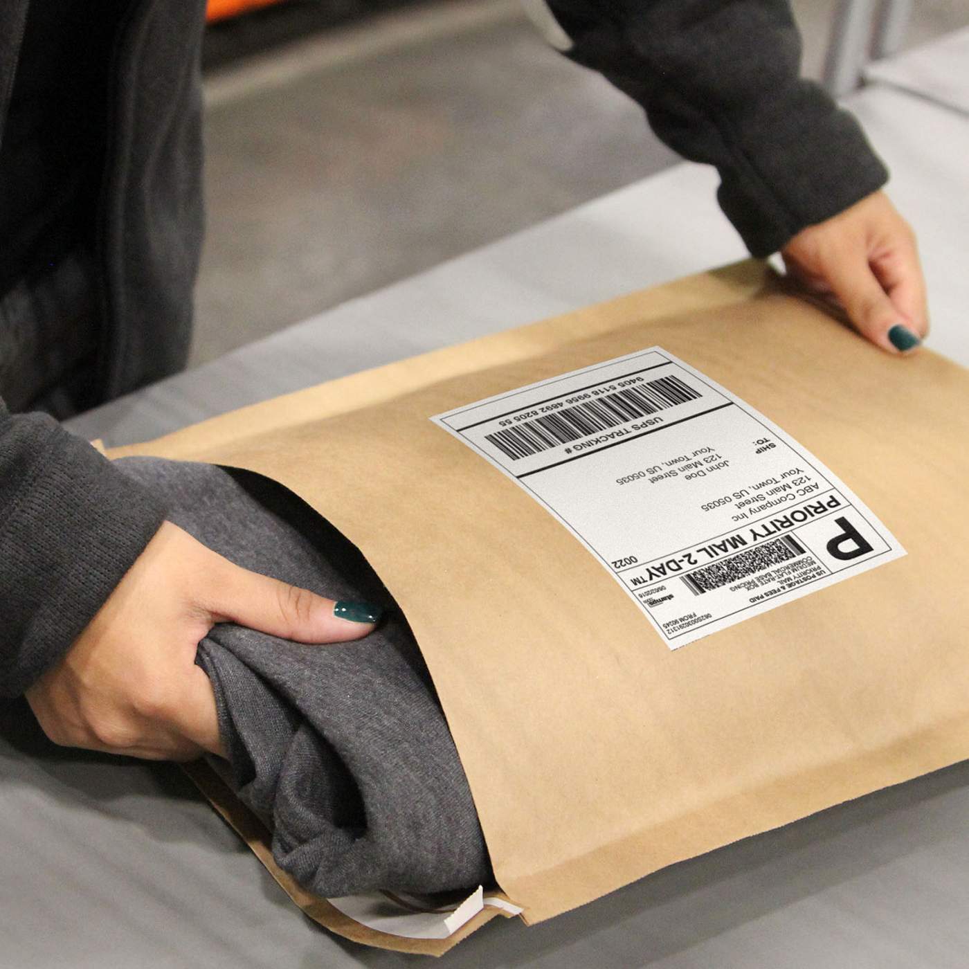 Elementree Expandable Mailing Envelopes, 5 Ct; image 2 of 2