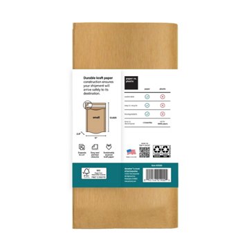Elementree Expandable Mailing Envelopes, 5 Ct, 12.5" x 11"