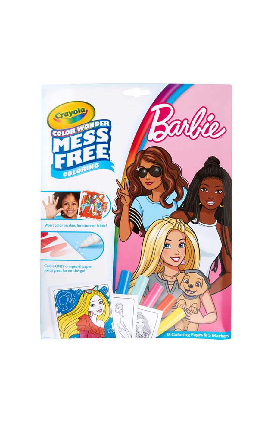 Crayola Color Wonder Mess Free Barbie Coloring Kit; image 1 of 3