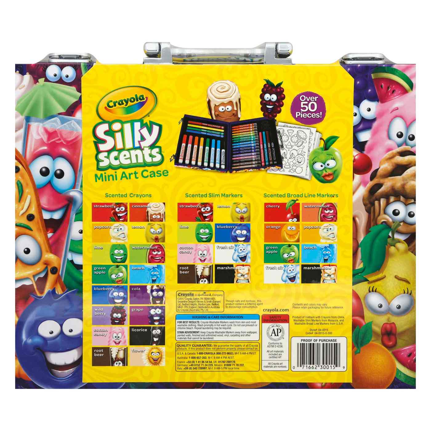 Crayola Silly Scents Mini Art Case; image 2 of 2