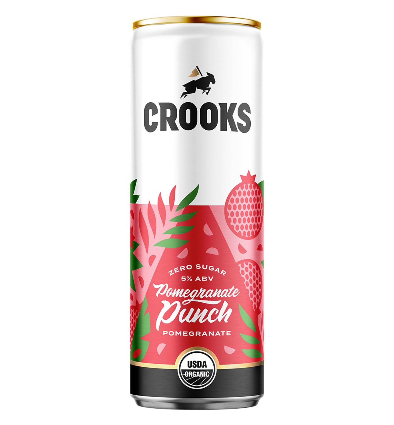 Crook & Marker Crooks Pomegranate Punch still 8 pk Cans; image 3 of 3