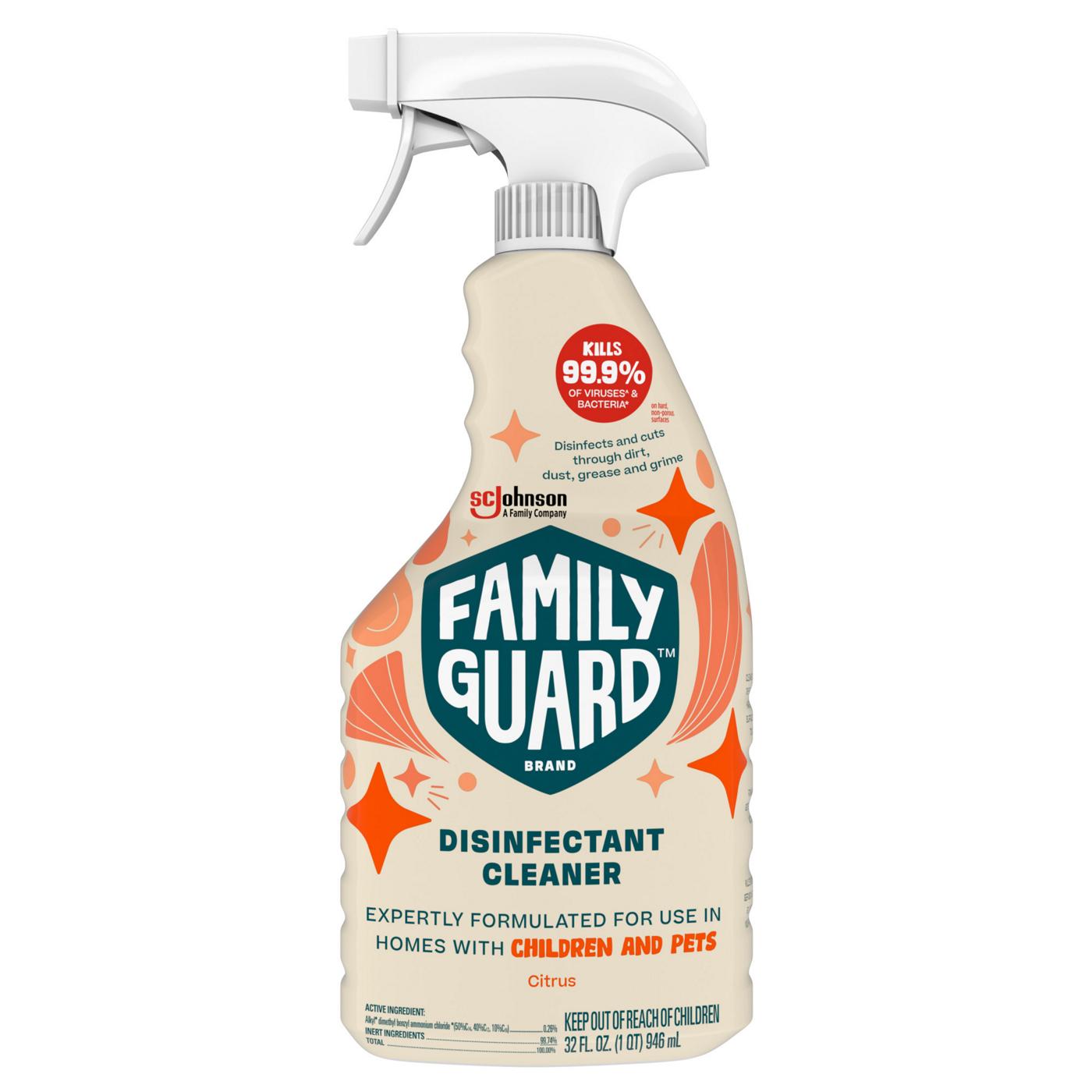 Family Guard Citrus Disinfectant Cleaner; image 1 of 10