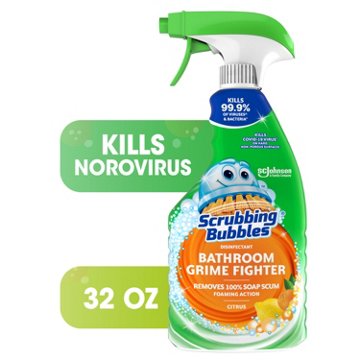 Scrubbing Bubbles Bathroom Grime Fighter Disinfectant Cleaner - Citrus Scent