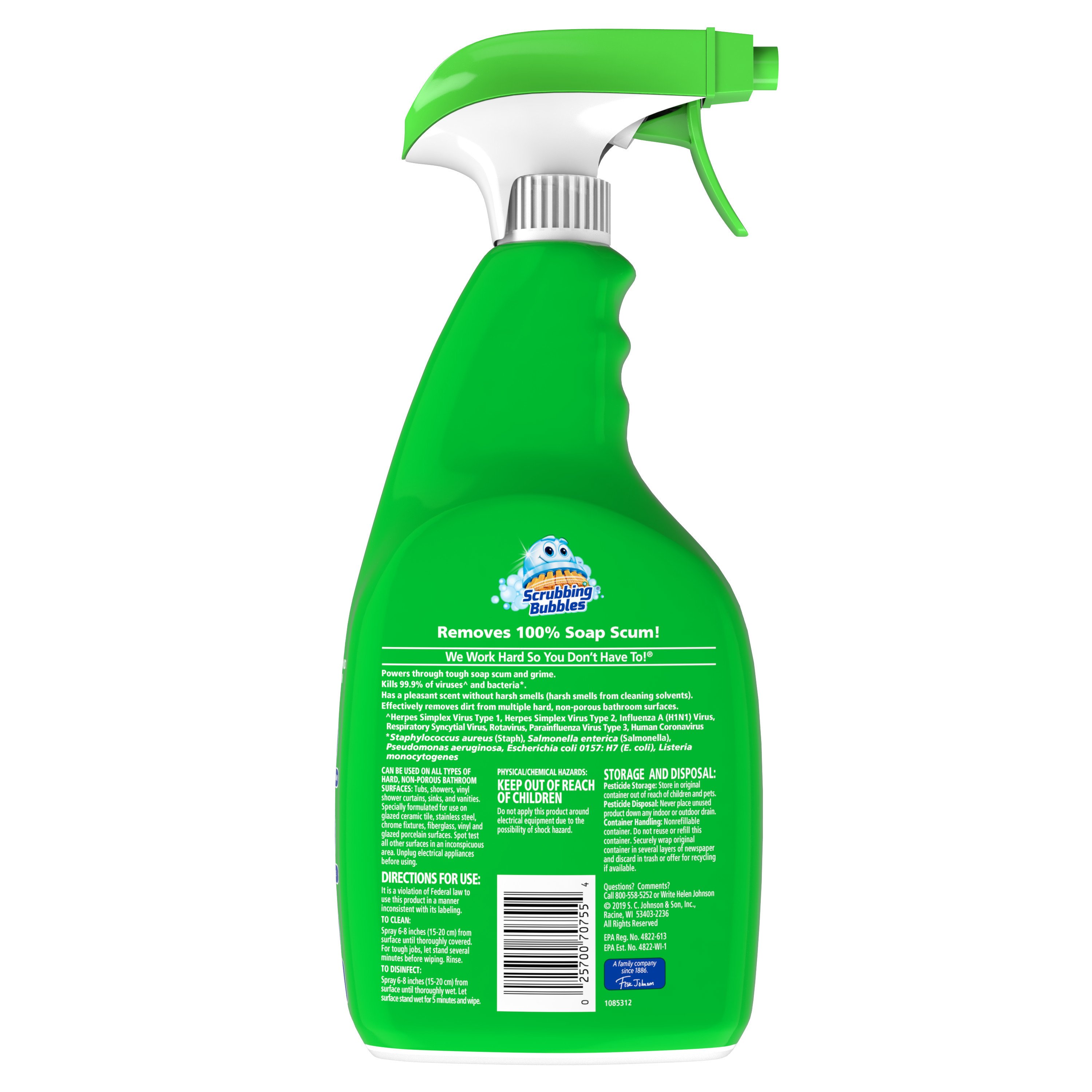 Scrubbing Bubbles Bathroom Cleaner