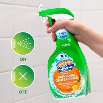 Scrubbing Bubbles Bathroom Grime Fighter Disinfectant Cleaner - Citrus Scent
