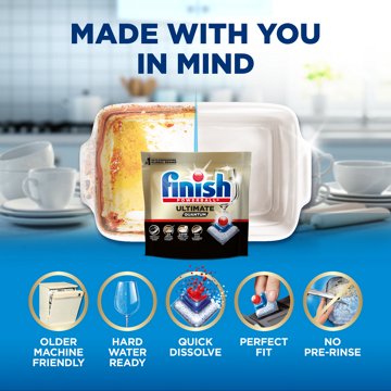 Finish Ultimate Quantum Dishwasher Detergent Pods