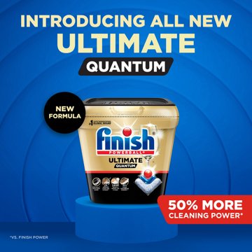 Finish Ultimate Quantum Dishwasher Detergent Pods