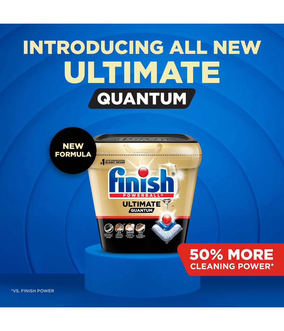Finish Ultimate Quantum Dishwasher Detergent Pods; image 5 of 5