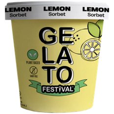 Gelato Festival Dairy Free Lemon Sorbet, 1 pt | Central Market