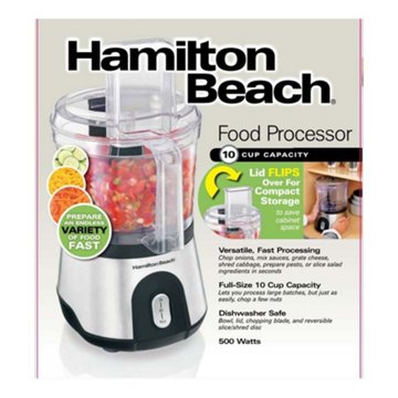 Hamilton Beach Food Processor, 10 cup