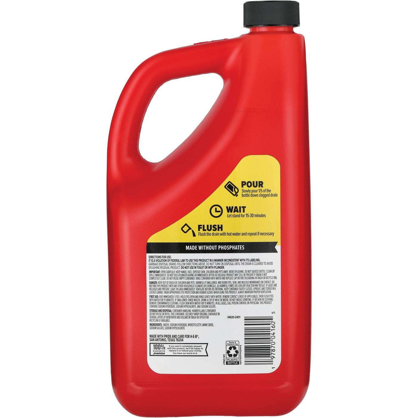 H-E-B Tru Grit Drain Clog Remover - Texas-Size Pack; image 2 of 2