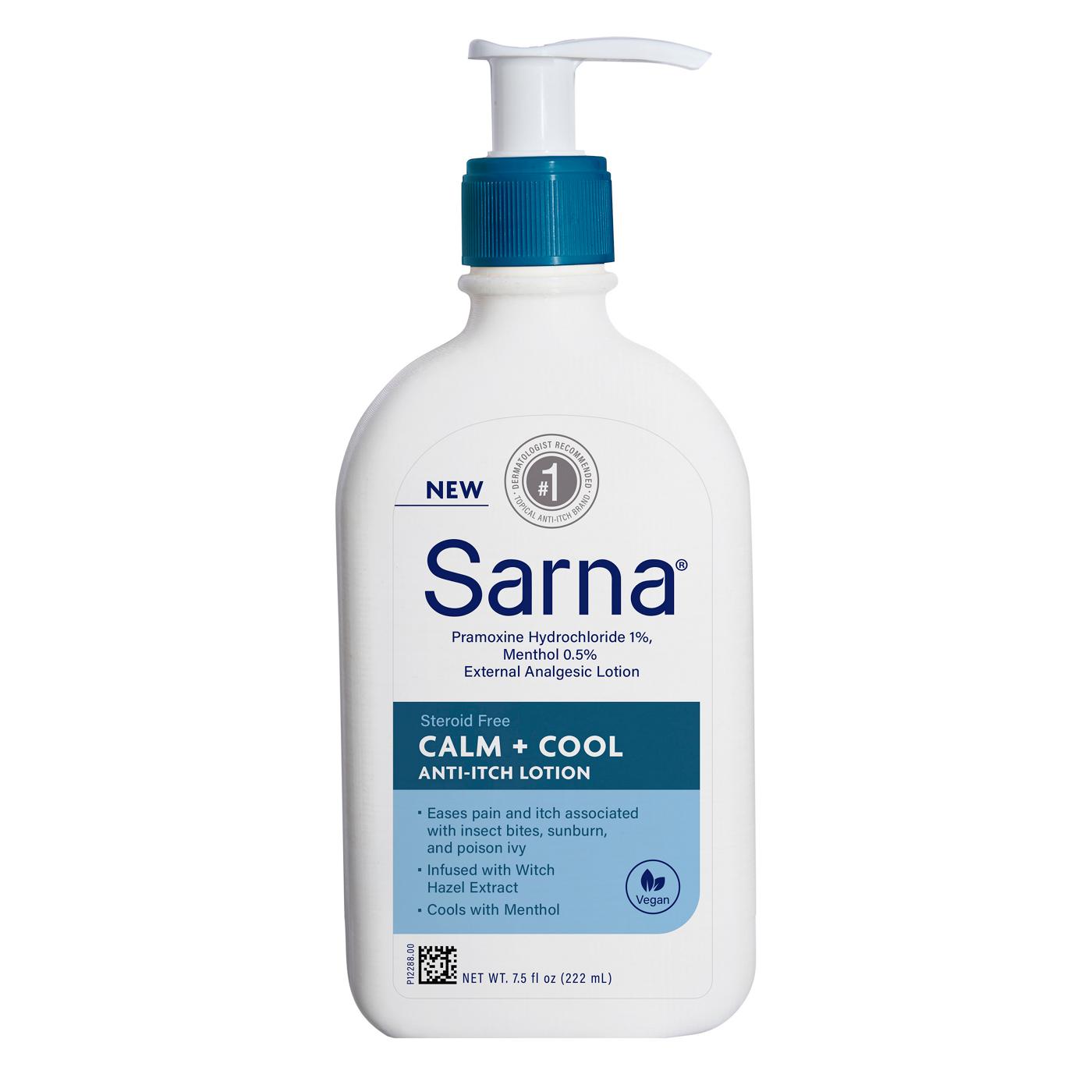 Sarna Calm + Cool Anti-Itch Lotion; image 1 of 2