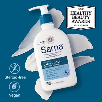 Sarna Calm & Cool Anti-Itch Steroid Free Lotion, 7.5 oz