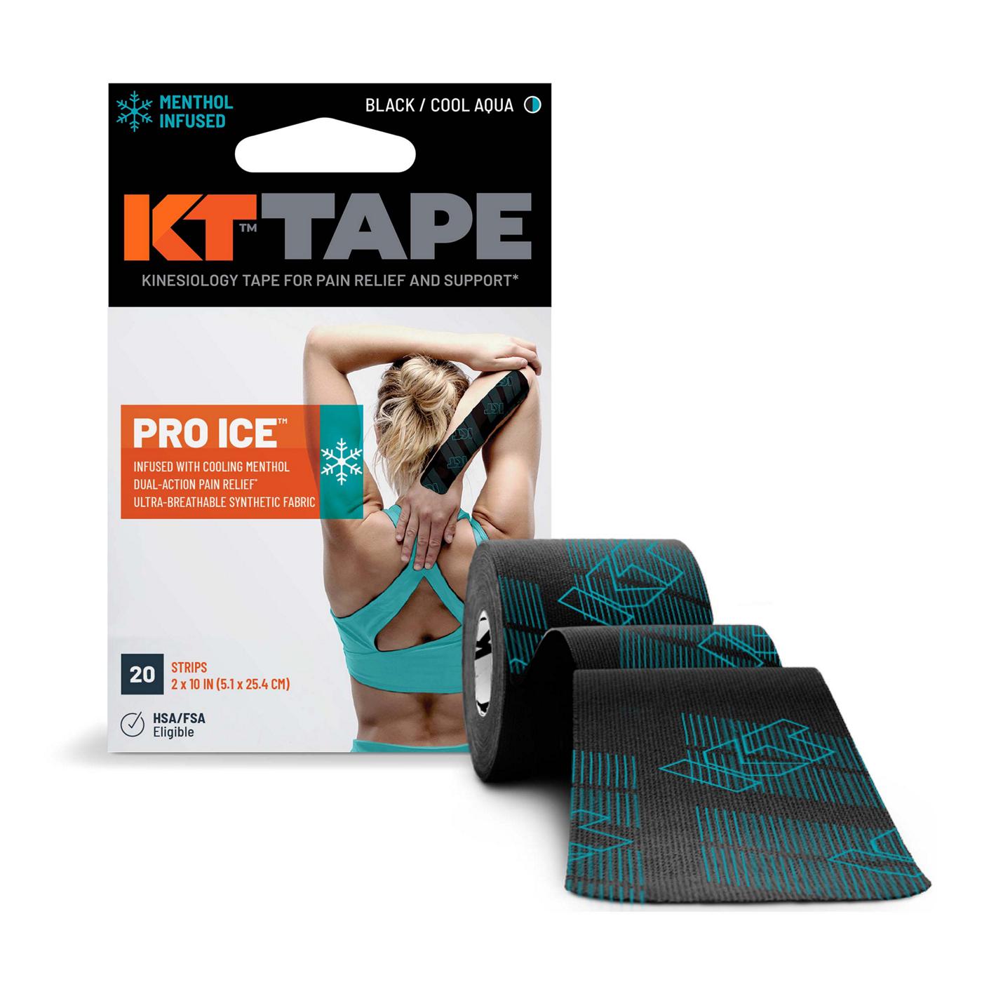 KT Tape Pro Ice Strips - Black; image 3 of 3