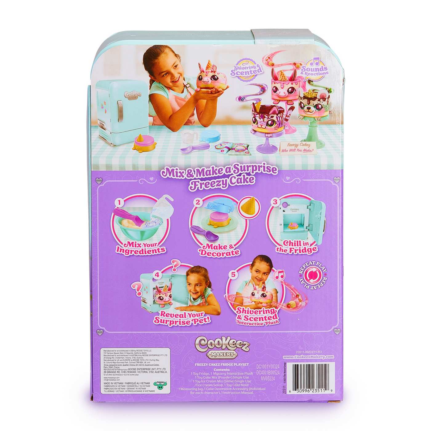 Cookeez Makery Freezy Cakez Plush Playset; image 4 of 9