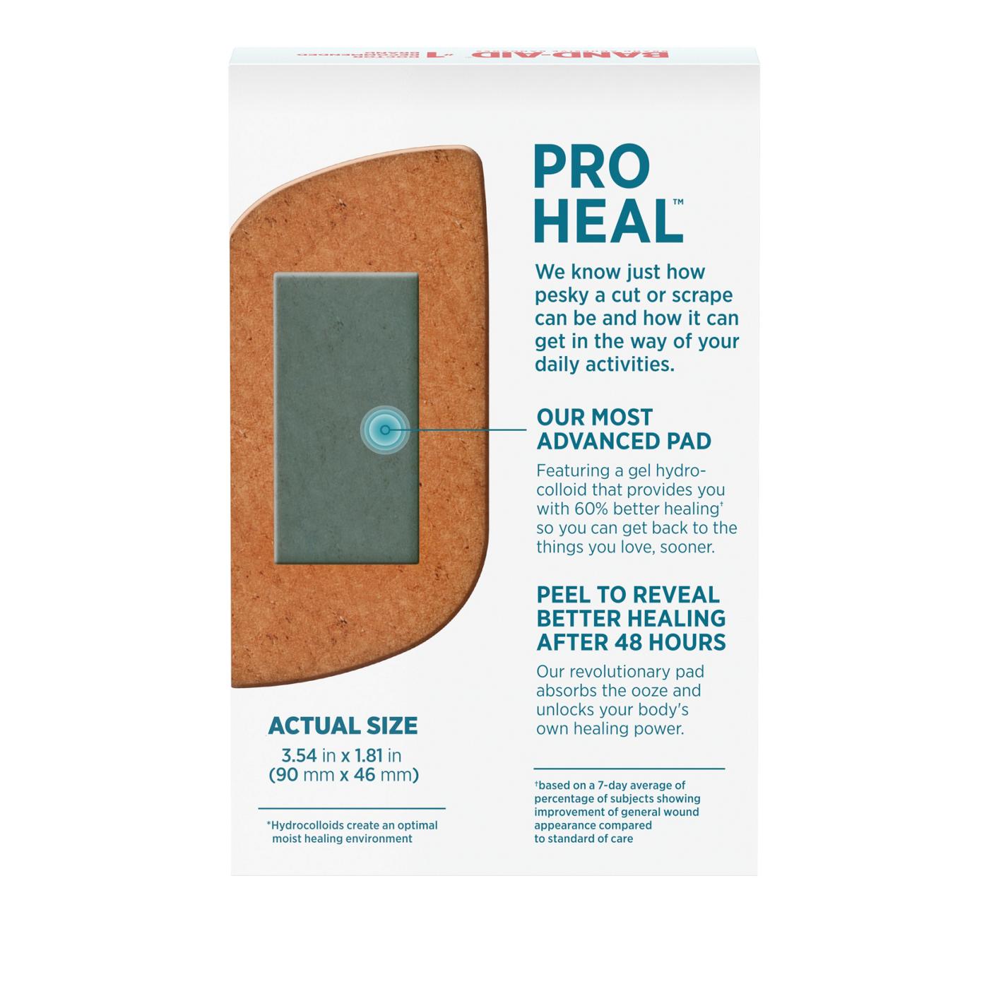 Band-Aid Brand Pro Heal Large Bandages; image 3 of 3