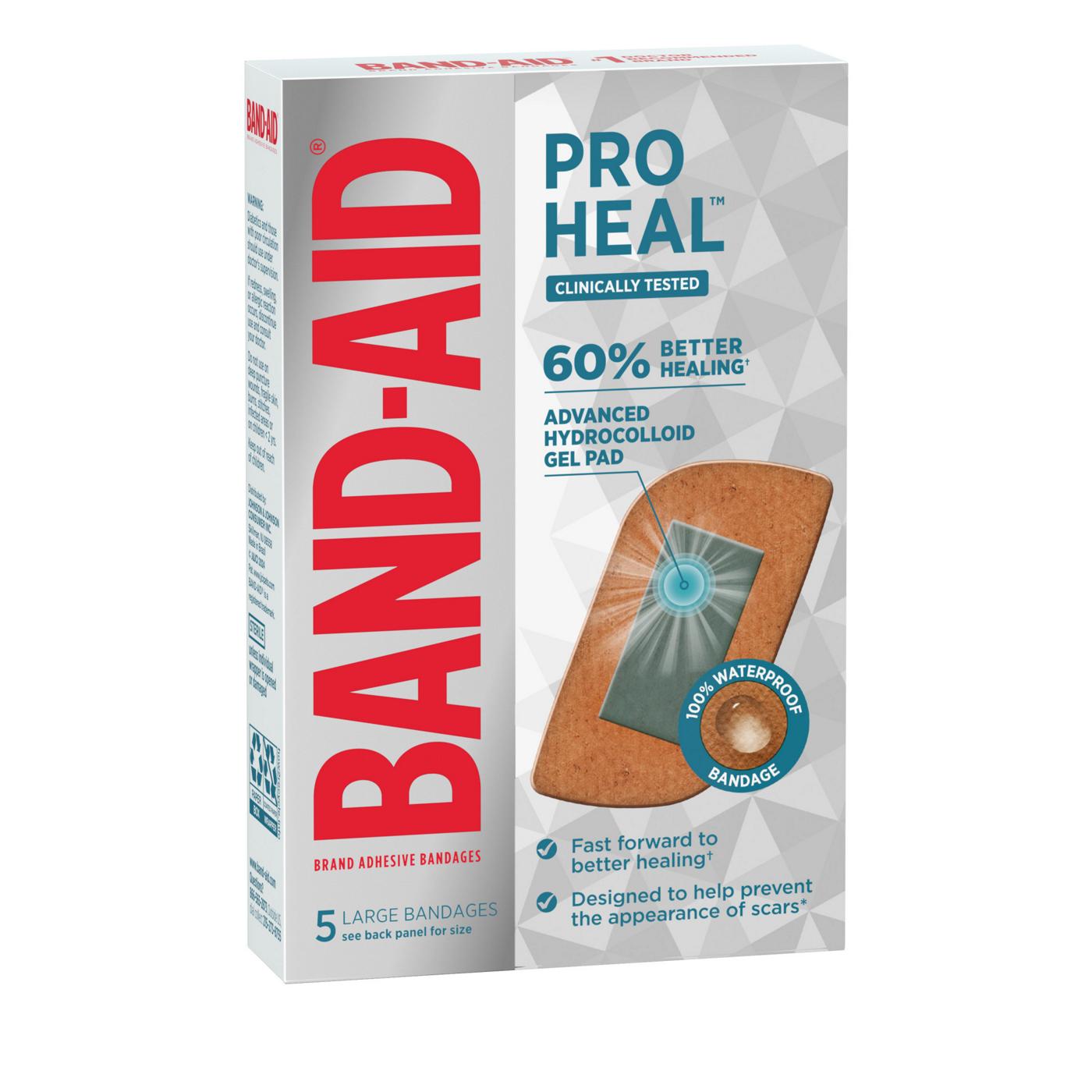 Band-Aid Pro Heal Gel Bandages - Large; image 7 of 8