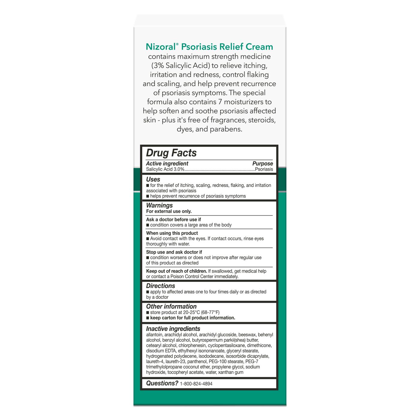 Nizoral Psoriasis Relief Cream; image 3 of 3
