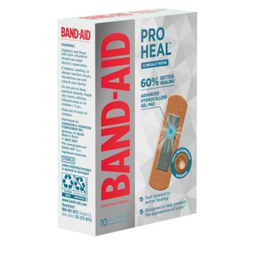 Band-Aid Pro Heal Bandages + Hydrocolloid Pad - All One Size