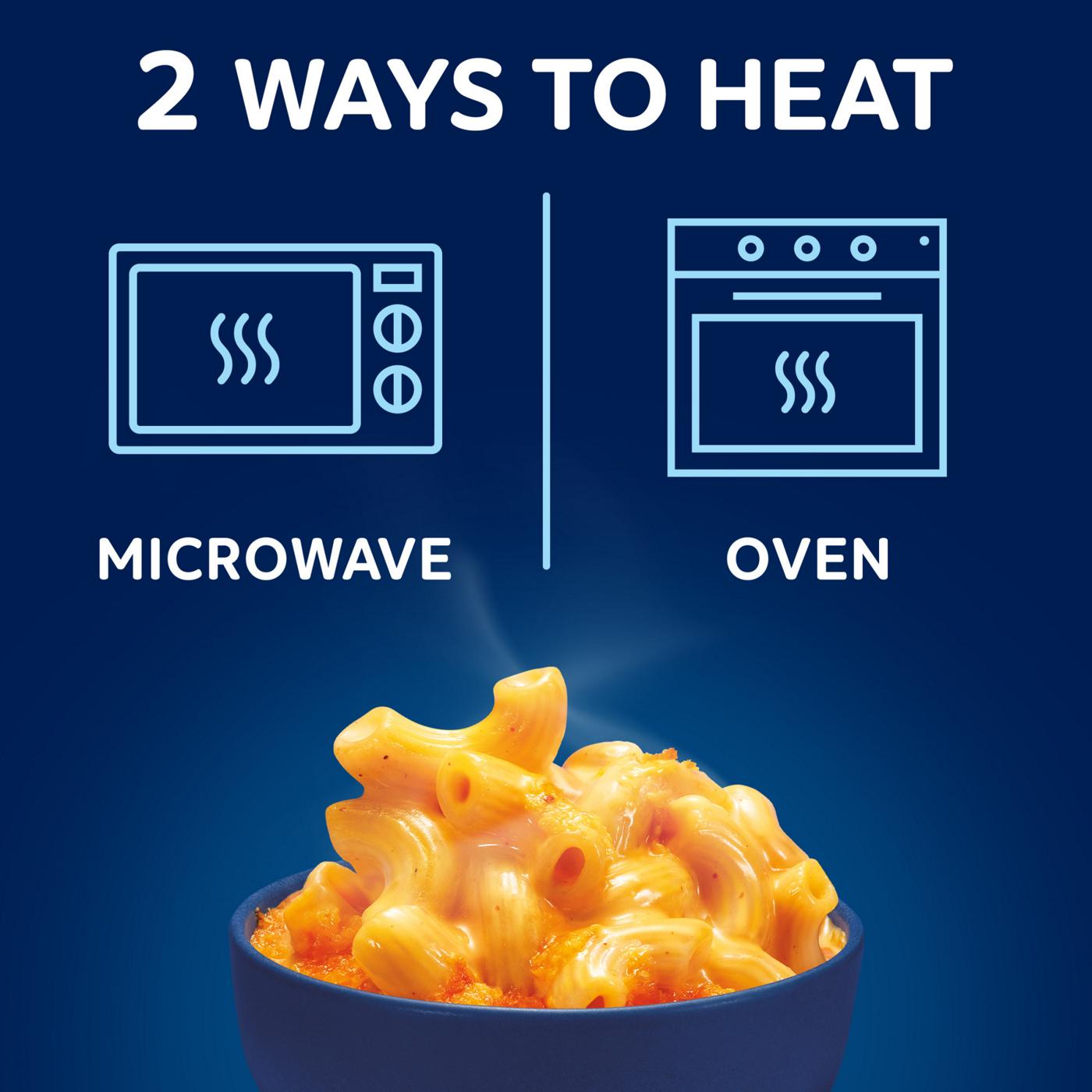 Kraft Deluxe Original Cheddar Mac & Cheese Frozen Meal; image 4 of 5