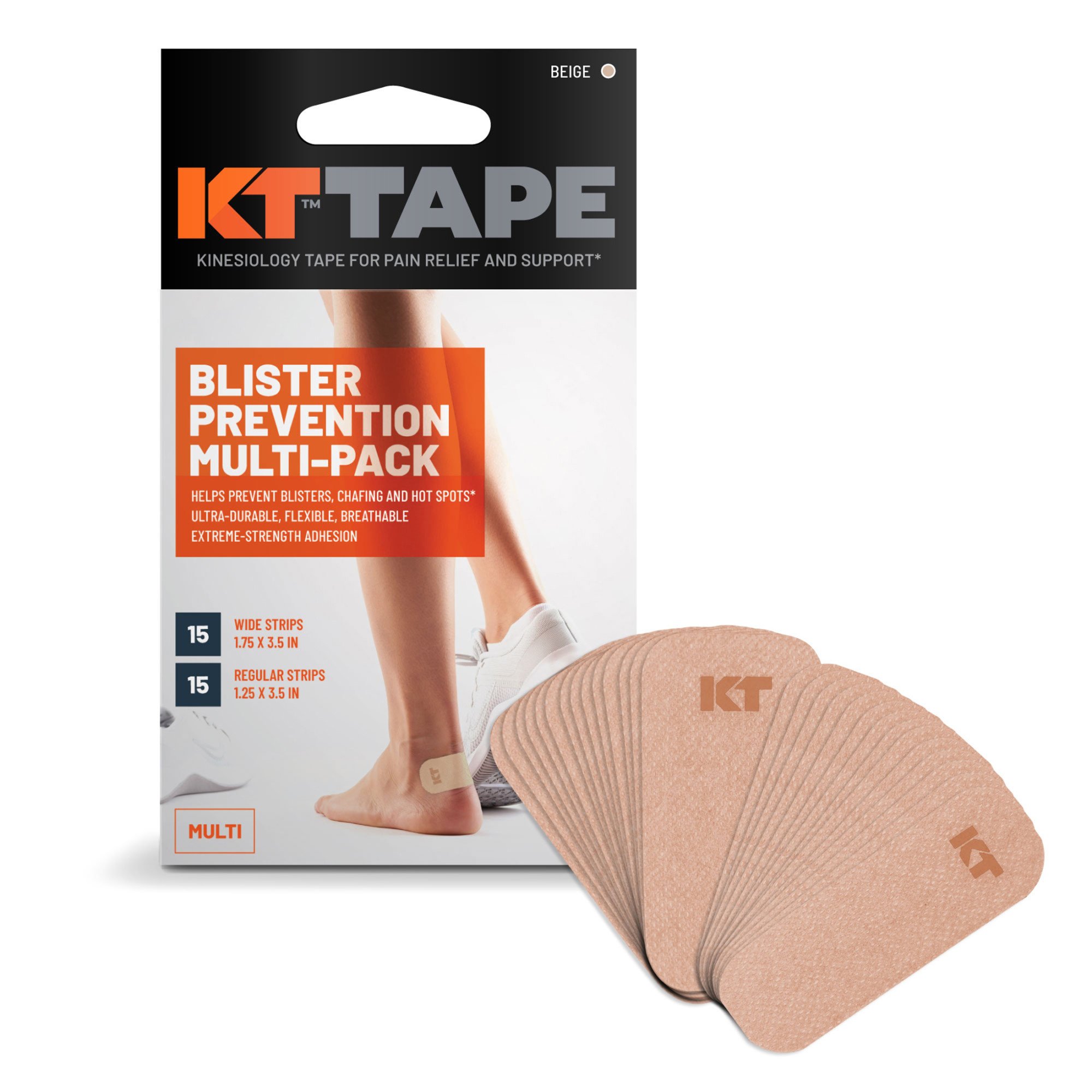KT Tape Blister Prevention MultiPack Regular Shop Sleeves & Braces
