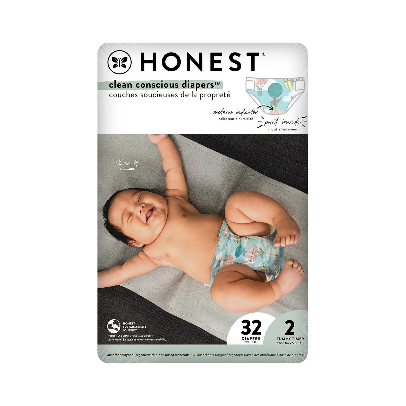 The Honest Company Clean Conscious Diapers - Size 2; image 2 of 2