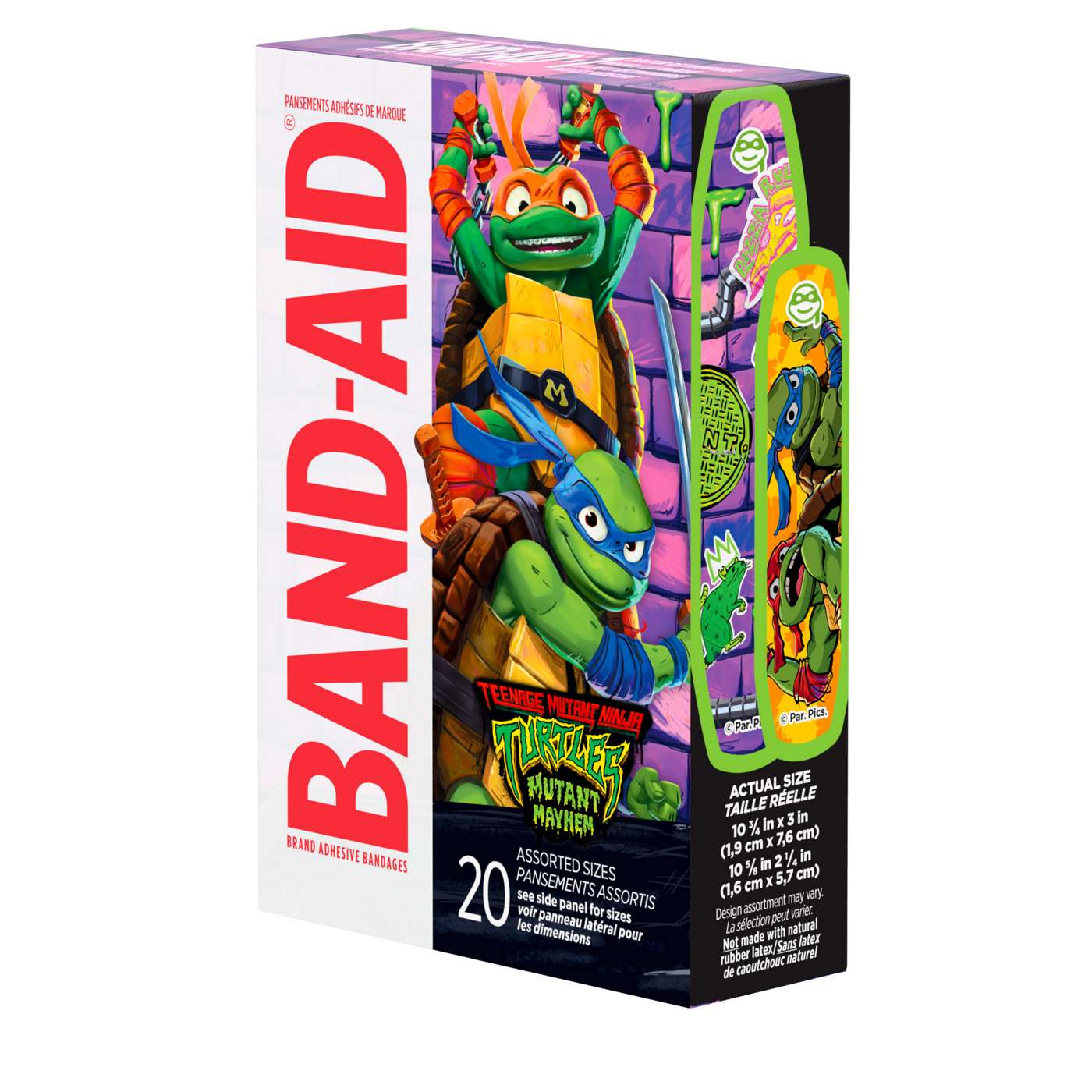 Band-Aid Teenage Mutant Ninja Turtles Bandages - Assorted Sizes; image 5 of 6