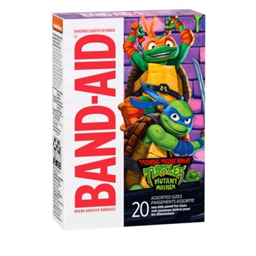 Band-Aid Teenage Mutant Ninja Turtles Bandages - Assorted Sizes