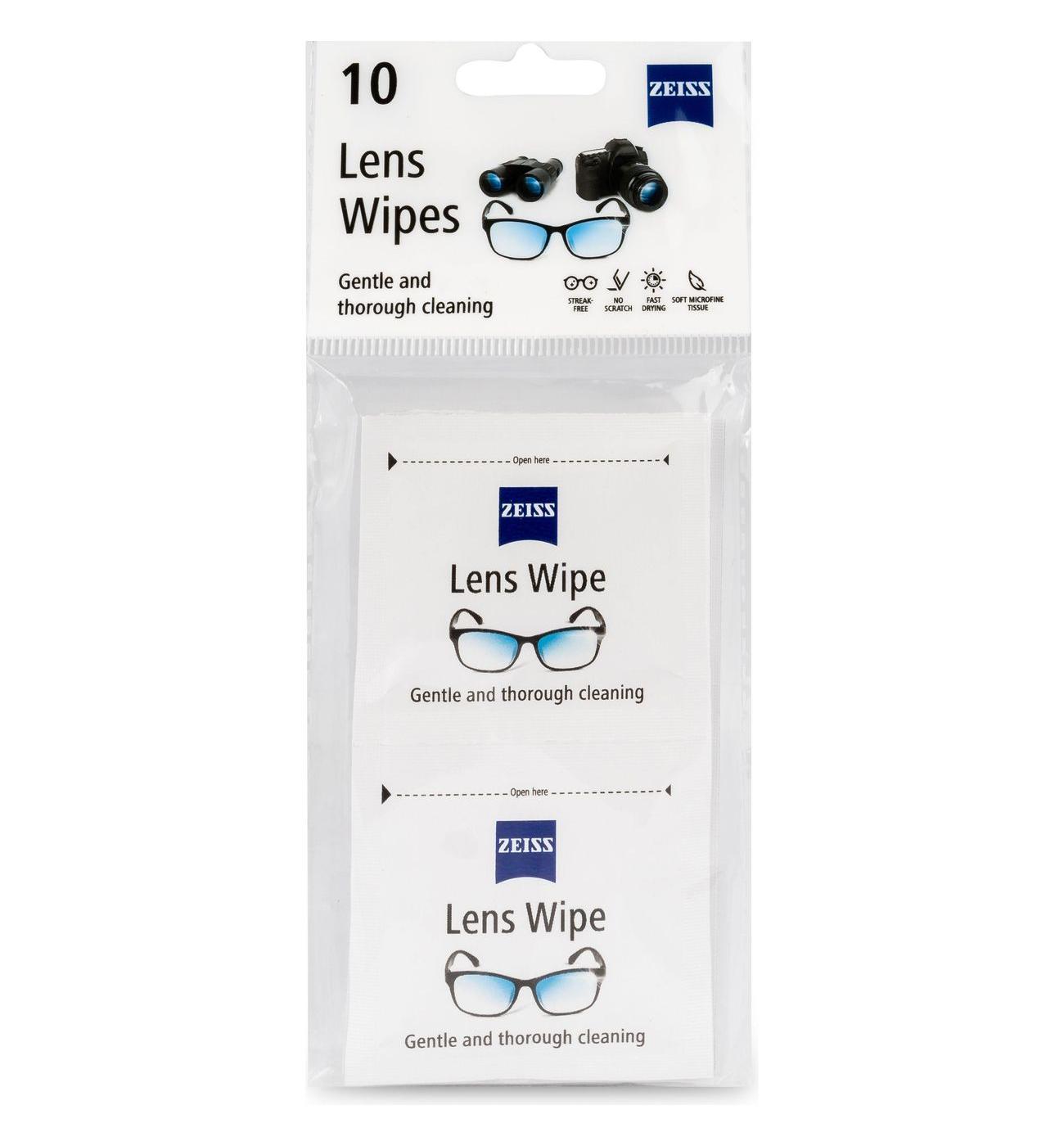 Zeiss Travel Size Lens Cleaning Wipes Pack; image 1 of 2