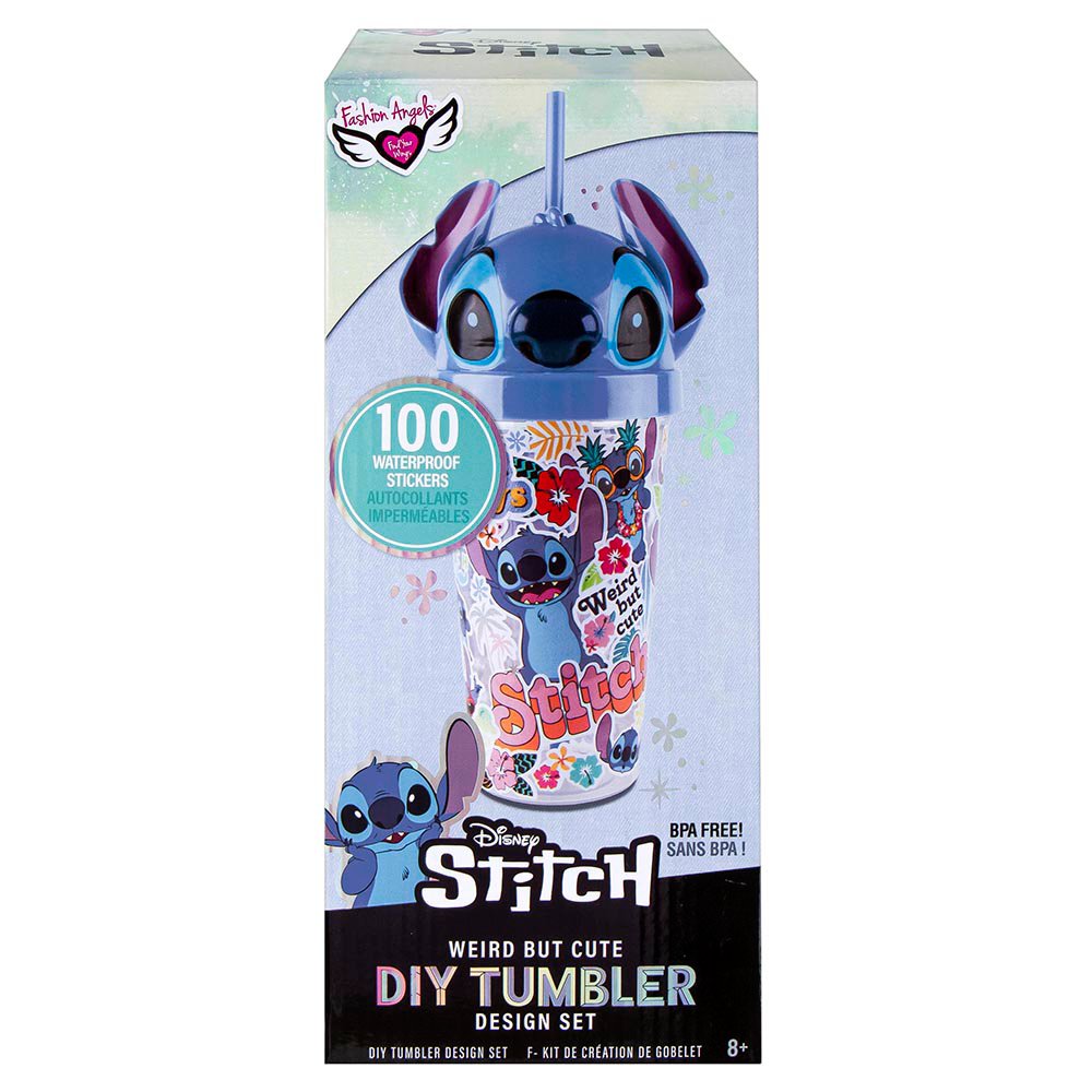 Fashion Angels Disney Stitch Diy Tumbler Design Kit Shop Kits At H E B