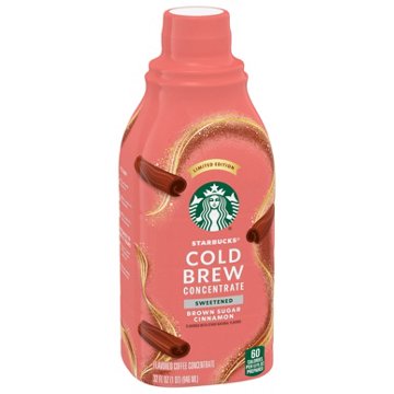 Starbucks Sweetened Cold Brew - Brown Sugar Cinnamon