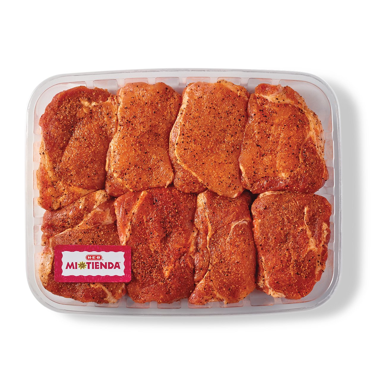 H-E-B Mi Tienda Seasoned Boneless Ribeye Pork Chops – Orange Pepper ...