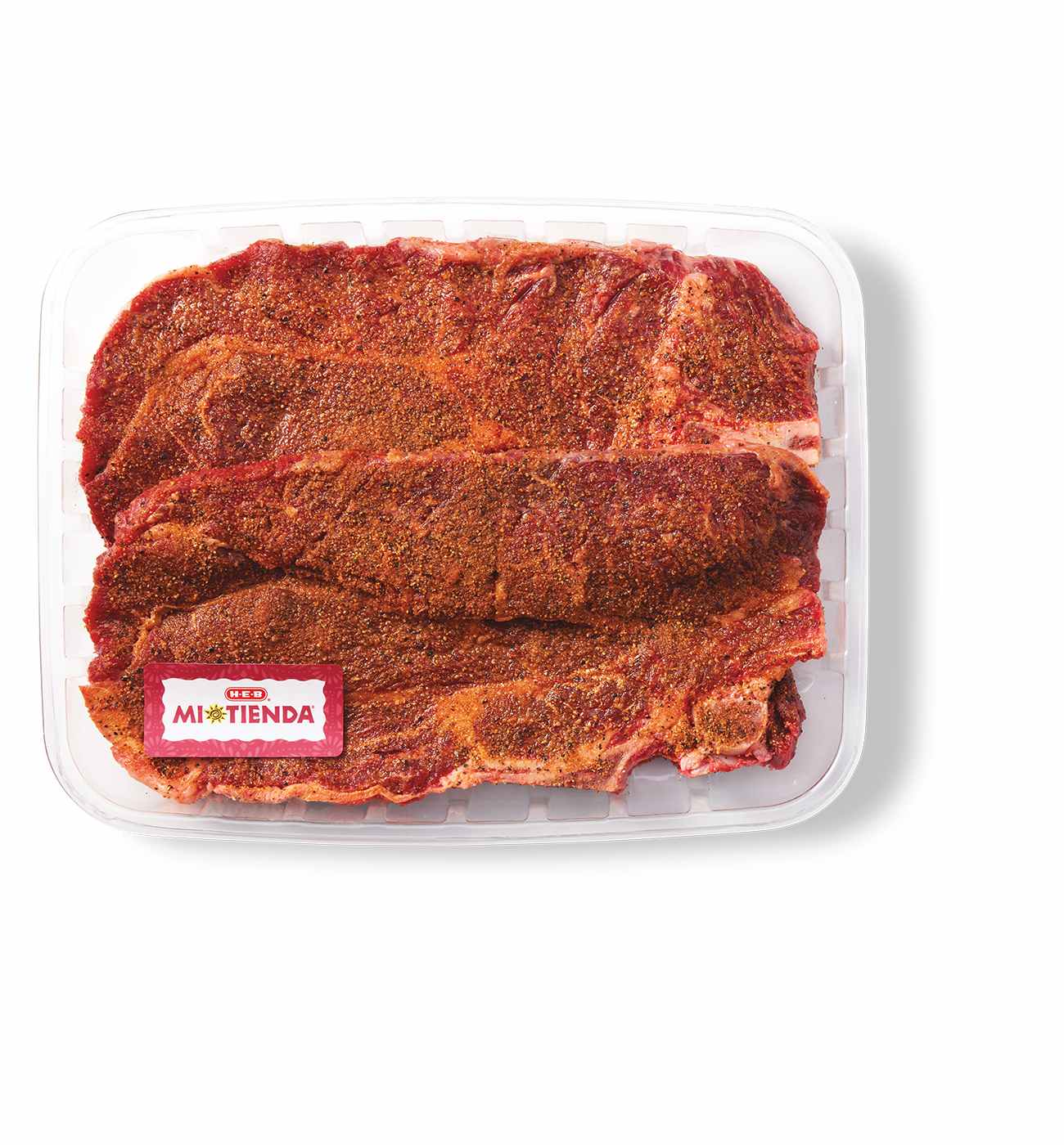 H-E-B Mi Tienda Seasoned Bone-in Beef Agujas – Orange Pepper – Value Pack; image 1 of 2