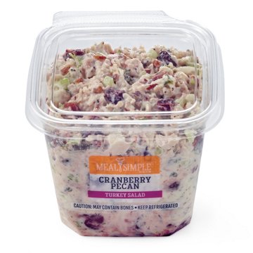Meal Simple by H-E-B Cranberry Pecan Turkey Salad - Large