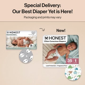 The Honest Company Clean Conscious Diapers - Size 1