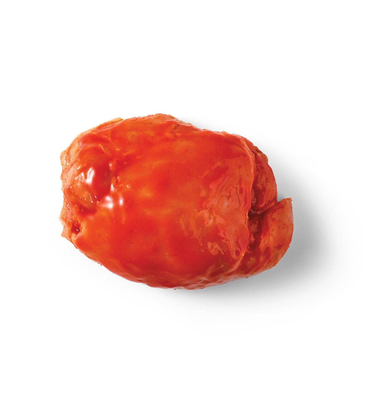 H-E-B Meat Market Marinated Boneless Chicken Thigh - Hot Wing Sauce; image 1 of 4