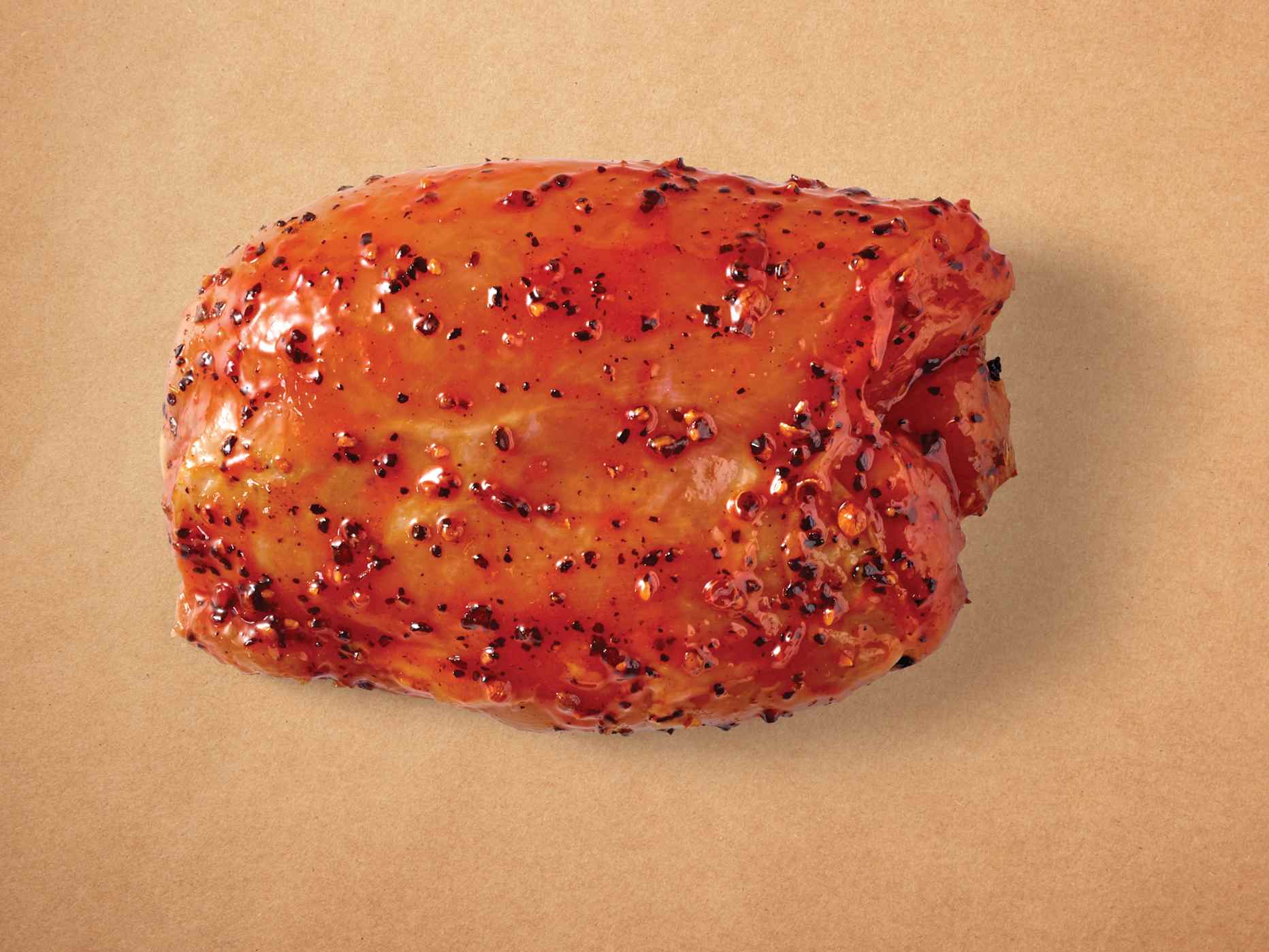H-E-B Meat Market Marinated Boneless Chicken Thigh – Smoky BBQ; image 3 of 4