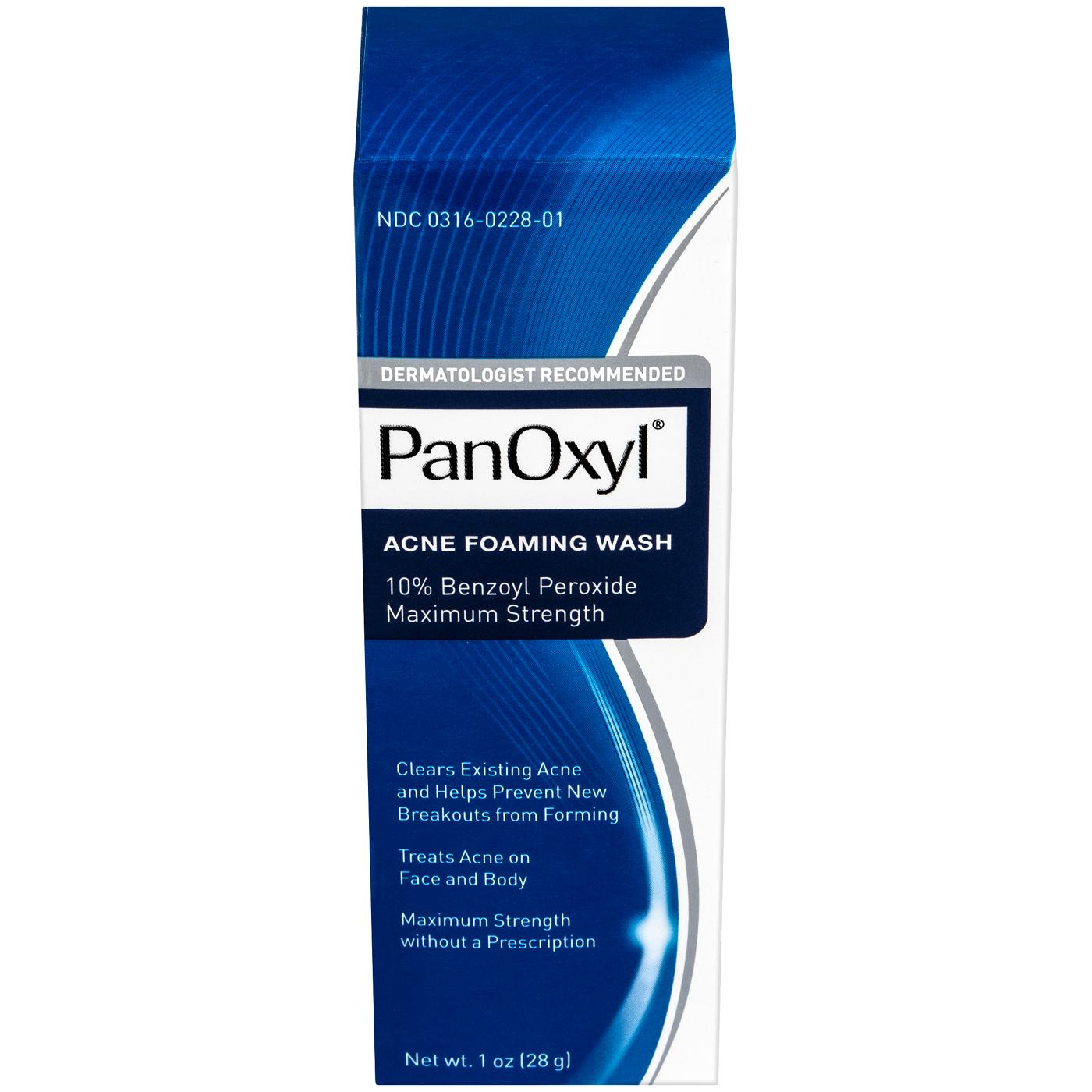 PanOxyl Acne Foaming Wash 10%; image 1 of 4