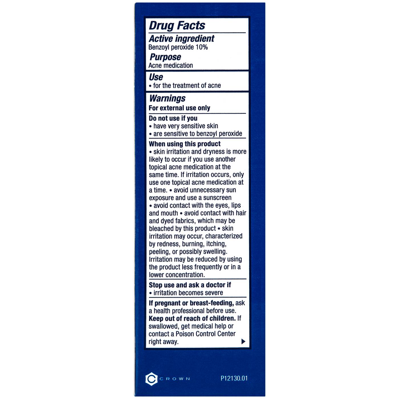 PanOxyl Acne Foaming Wash 10%; image 2 of 4