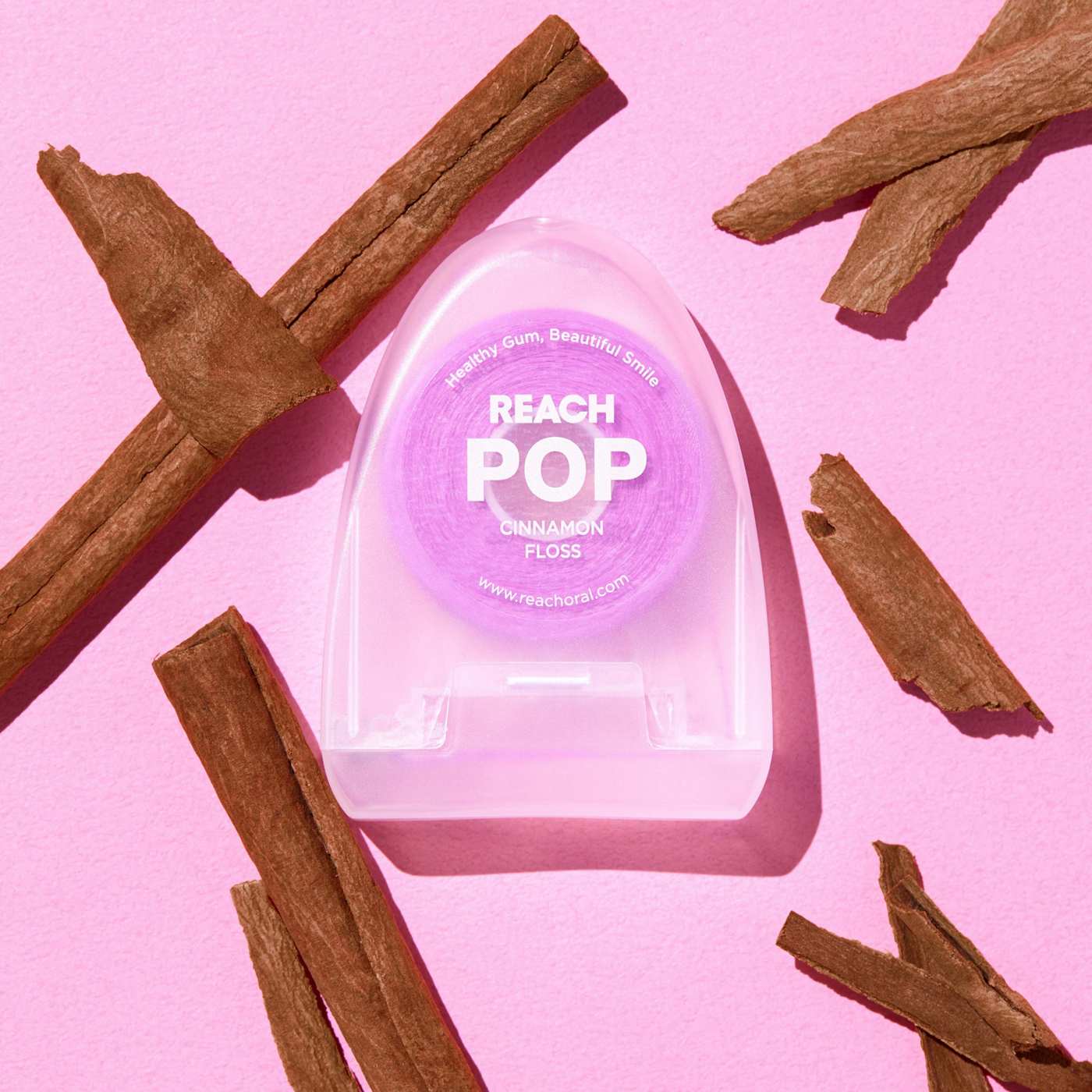 Reach POP Dental Floss - Cinnamon; image 2 of 3