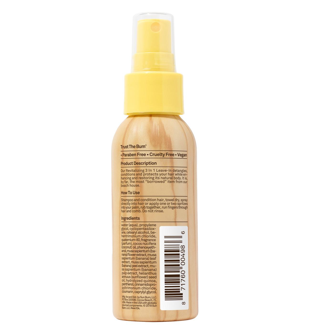 Sun Bum Revitalizing 3In1 Leave In Conditioner Spray Shop Styling products & treatments at HEB