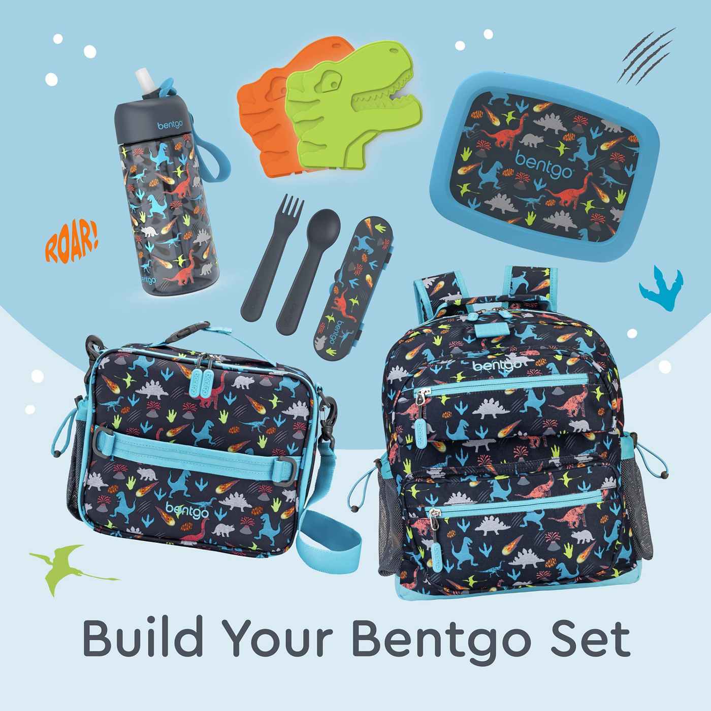 Lunch Box Set Lonchera Bentgo Prints Para Niños Diseño