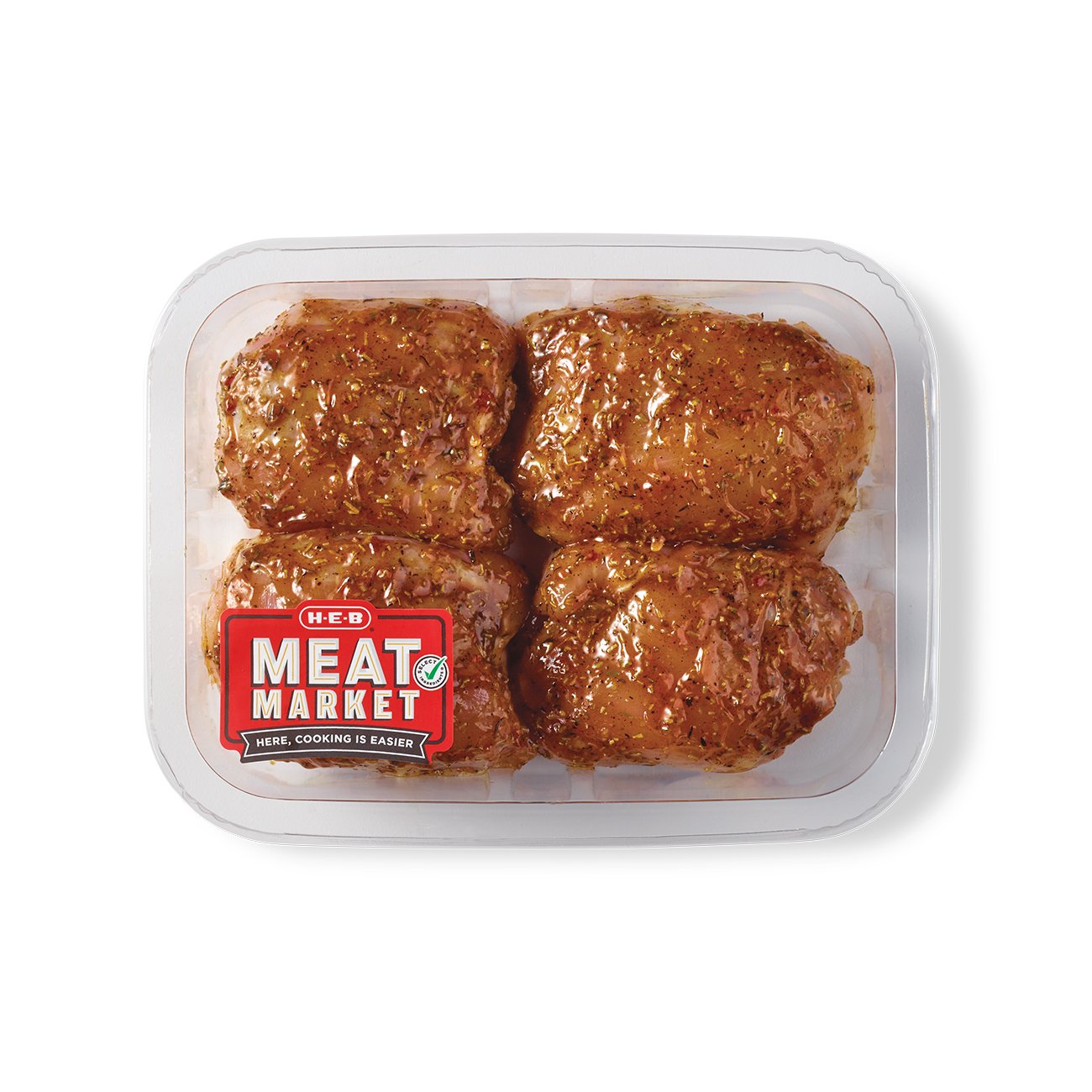 H-E-B Meat Market Marinated Boneless Chicken Thighs – Rosemary - Shop ...