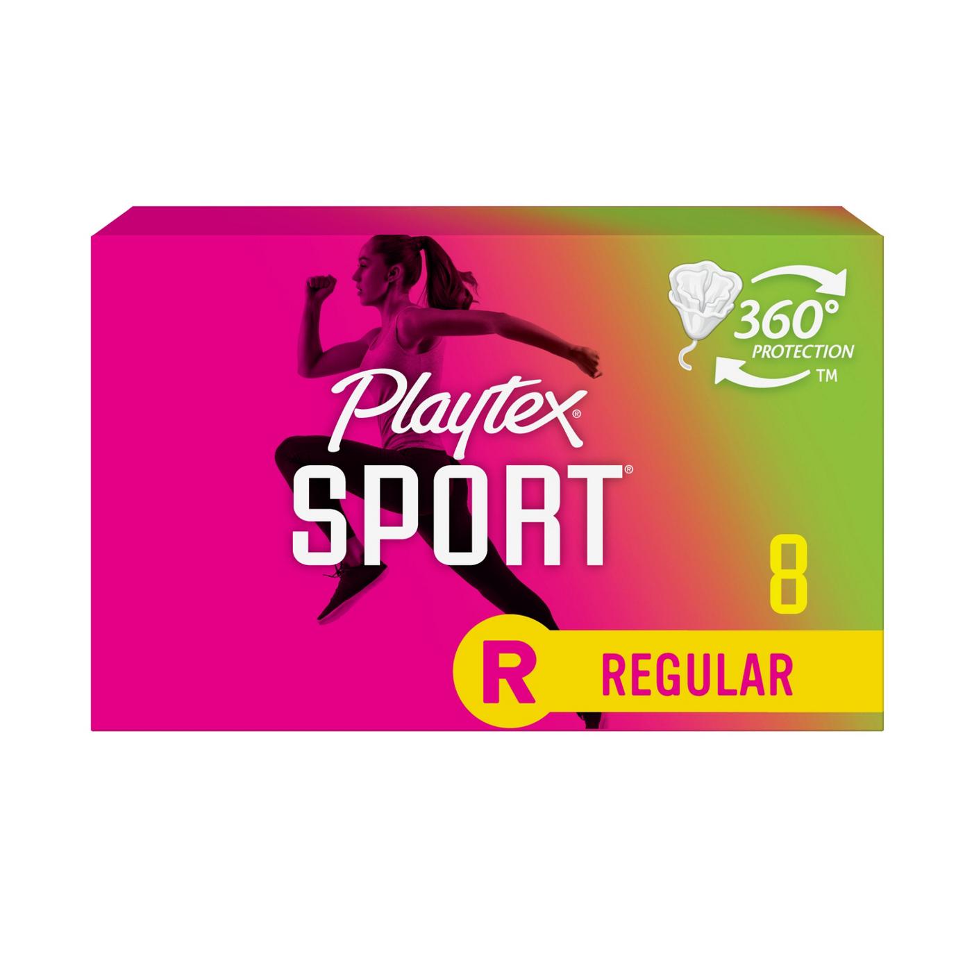 Playtex Sport Tampons - Regular ; image 1 of 9