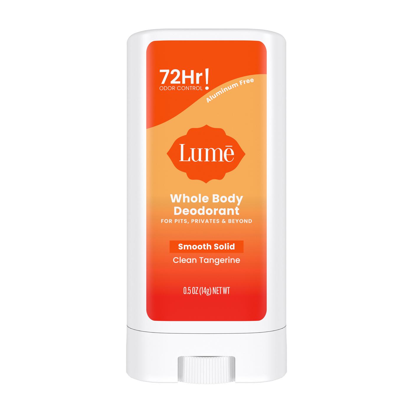 Lume Whole Body Deodorant Tangerine Scent - Trial Size; image 1 of 7