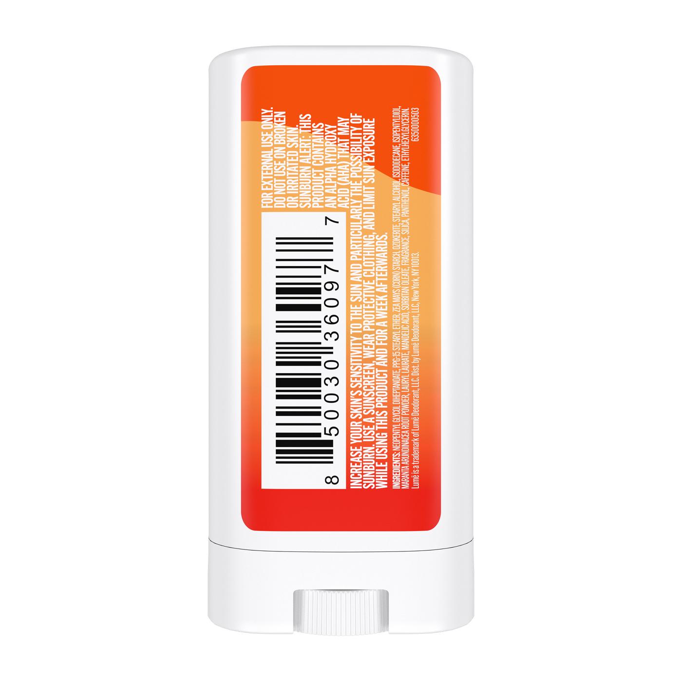 Lume Whole Body Deodorant Tangerine Scent - Trial Size; image 2 of 7