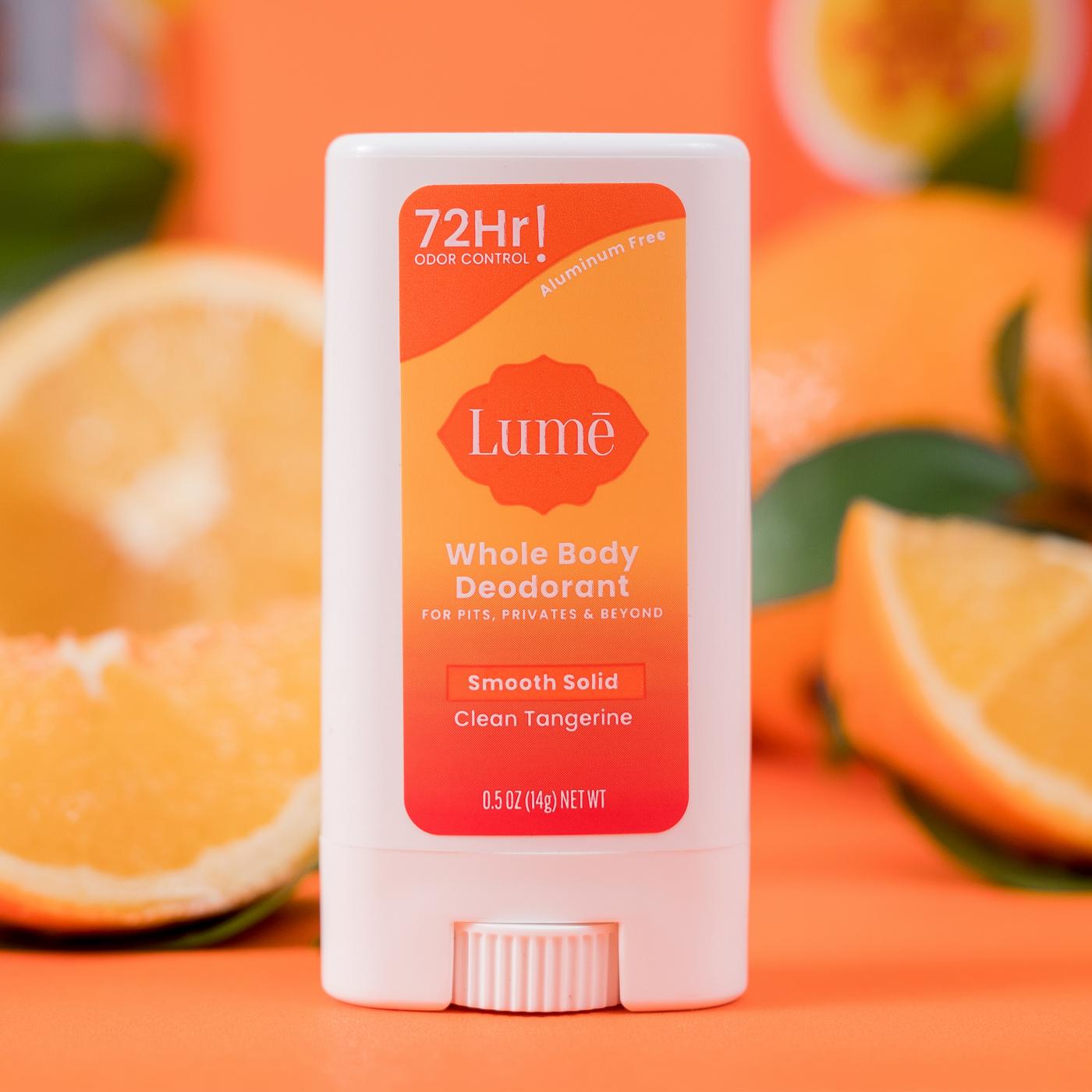 Lume Whole Body Deodorant Tangerine Scent - Trial Size; image 4 of 7