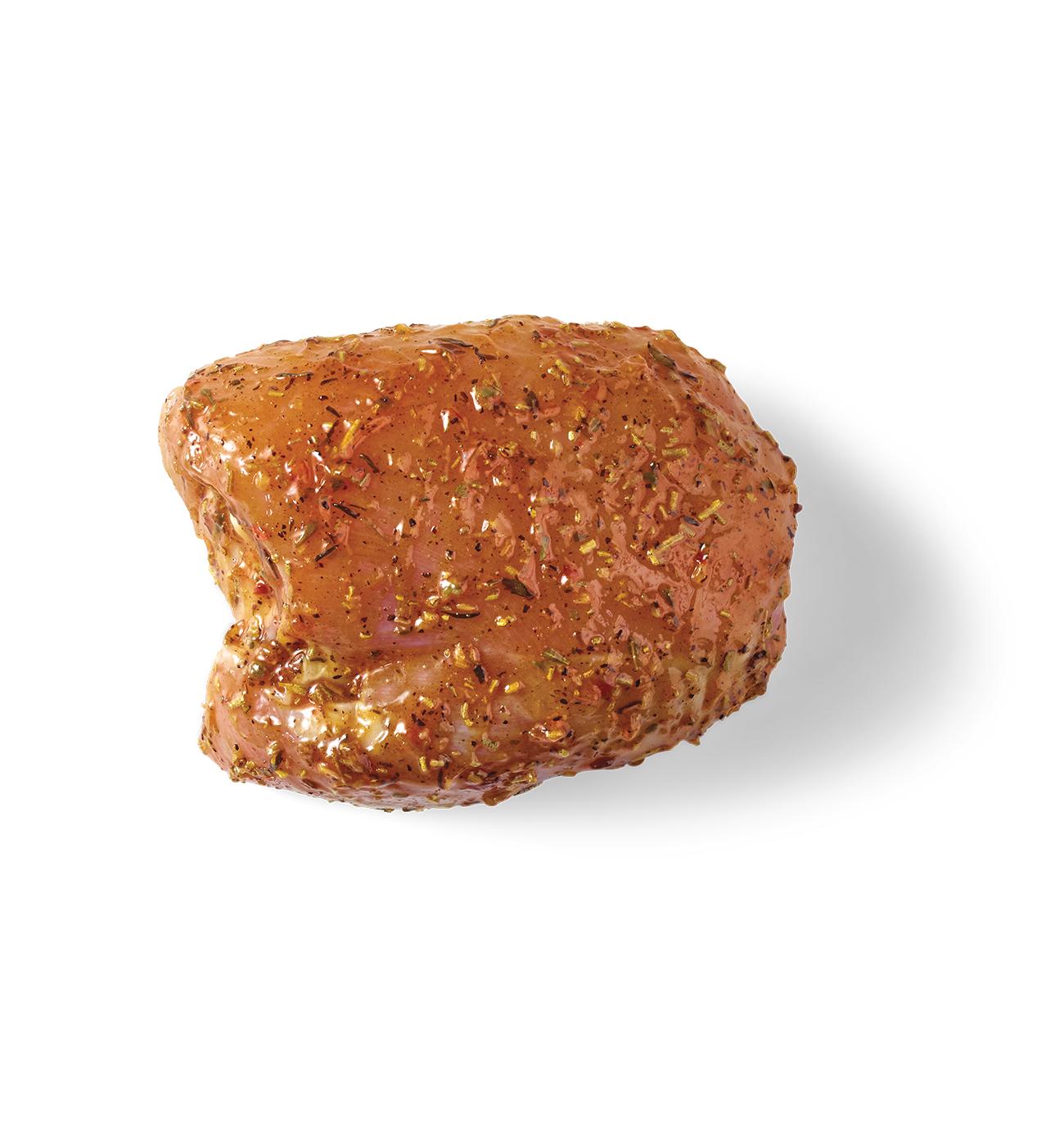 H-E-B Meat Market Marinated Boneless Chicken Thigh – Rosemary; image 1 of 4
