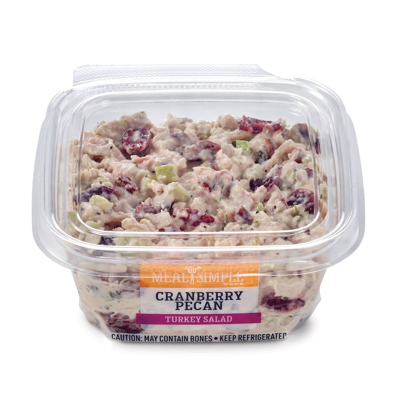 Meal Simple by H-E-B Cranberry Pecan Turkey Salad - Small; image 2 of 4
