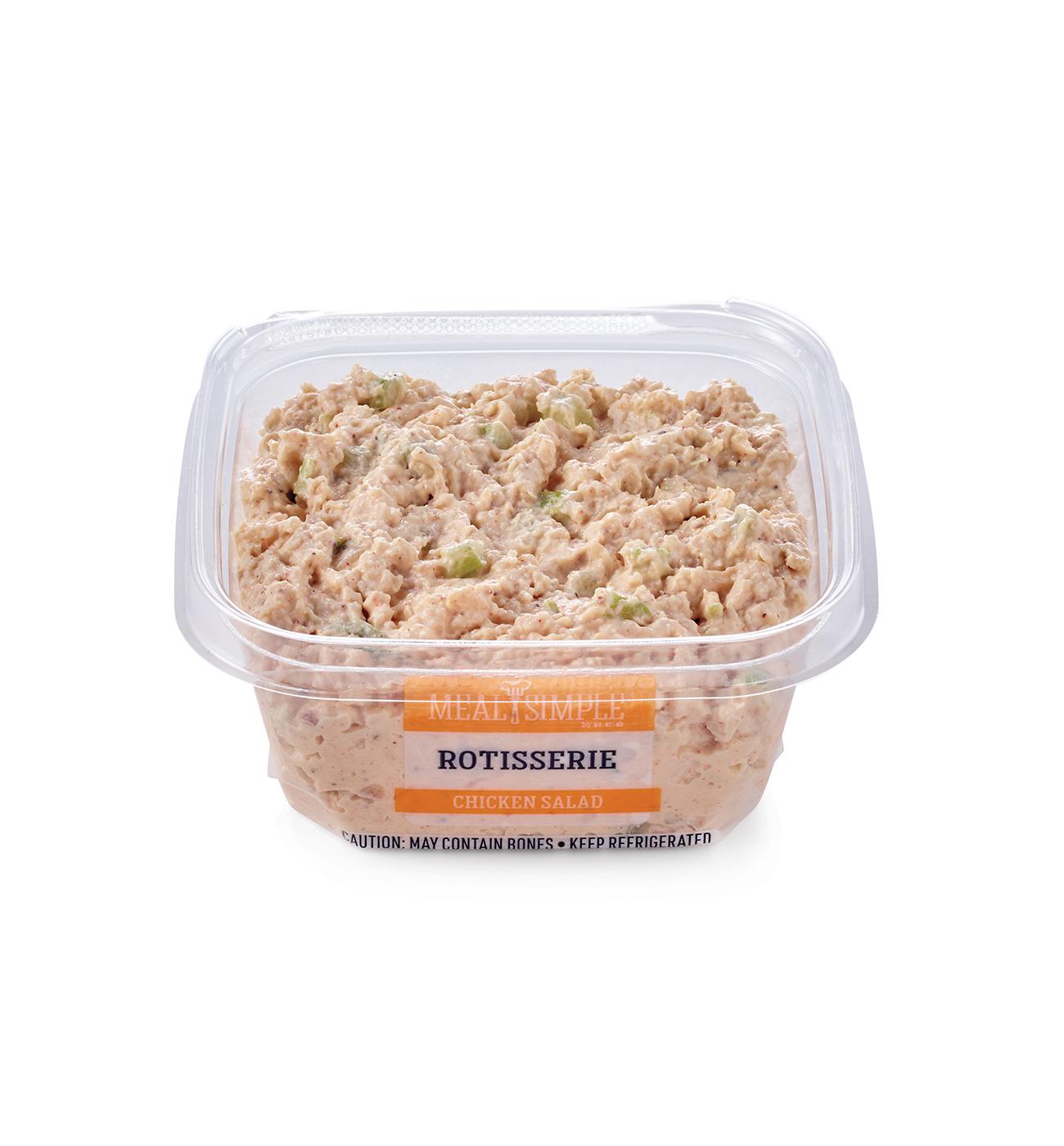 Meal Simple by H-E-B Rotisserie Chicken Salad - Small; image 1 of 4